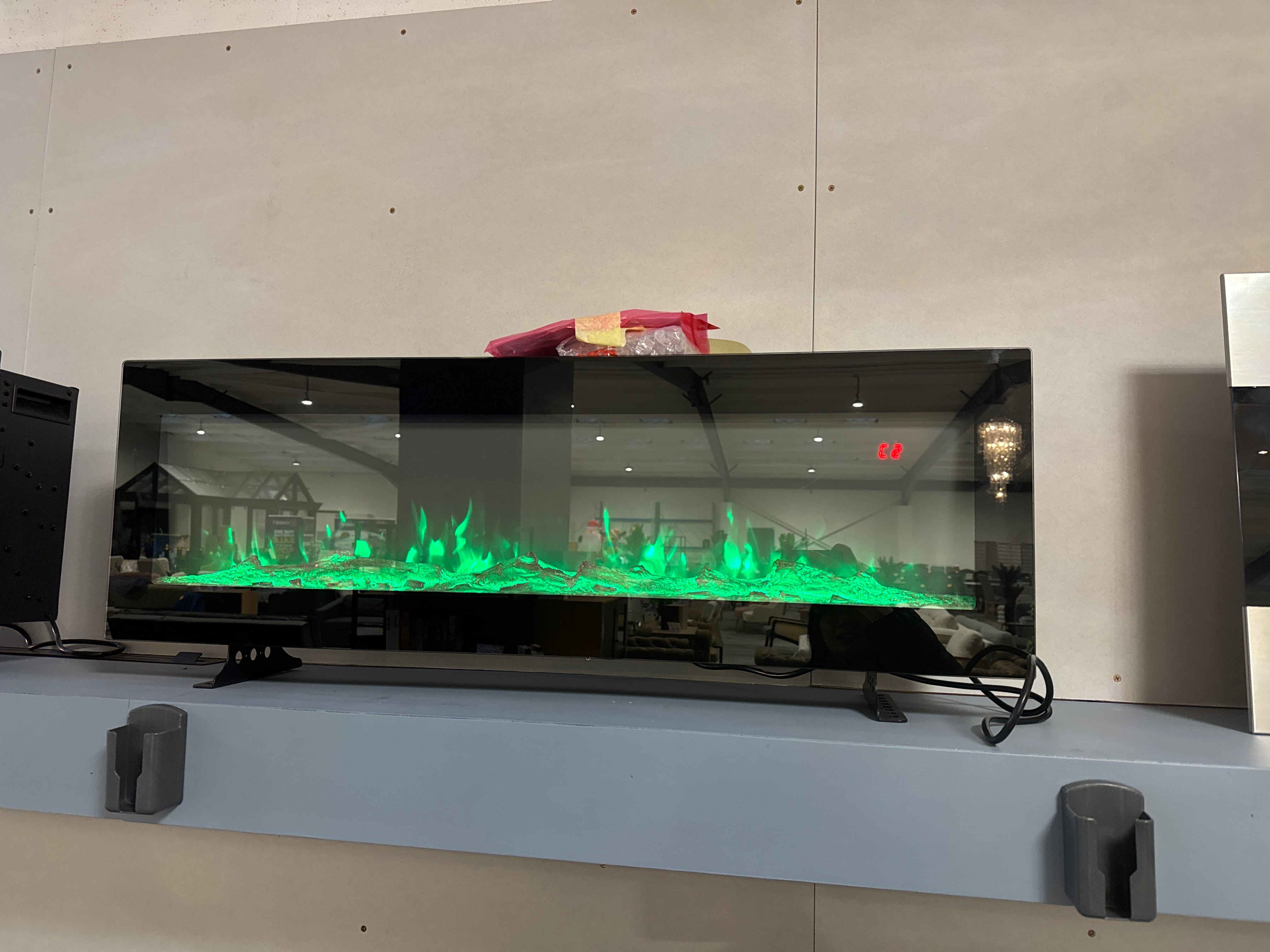 40/50/60 inch Electric Fireplace 9 Colour LED Flame Effect with Remote Control