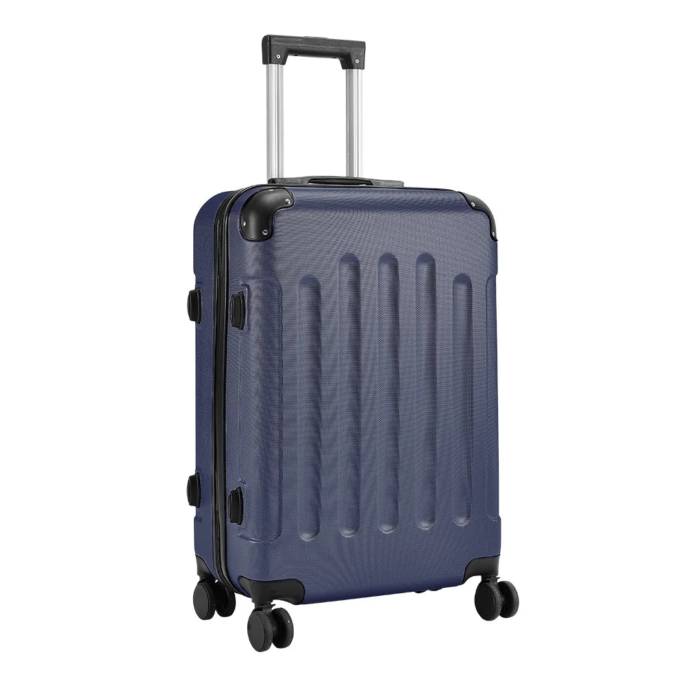 New 20" Modern Hardside Spinner Suitcase with Combination Lock Blue