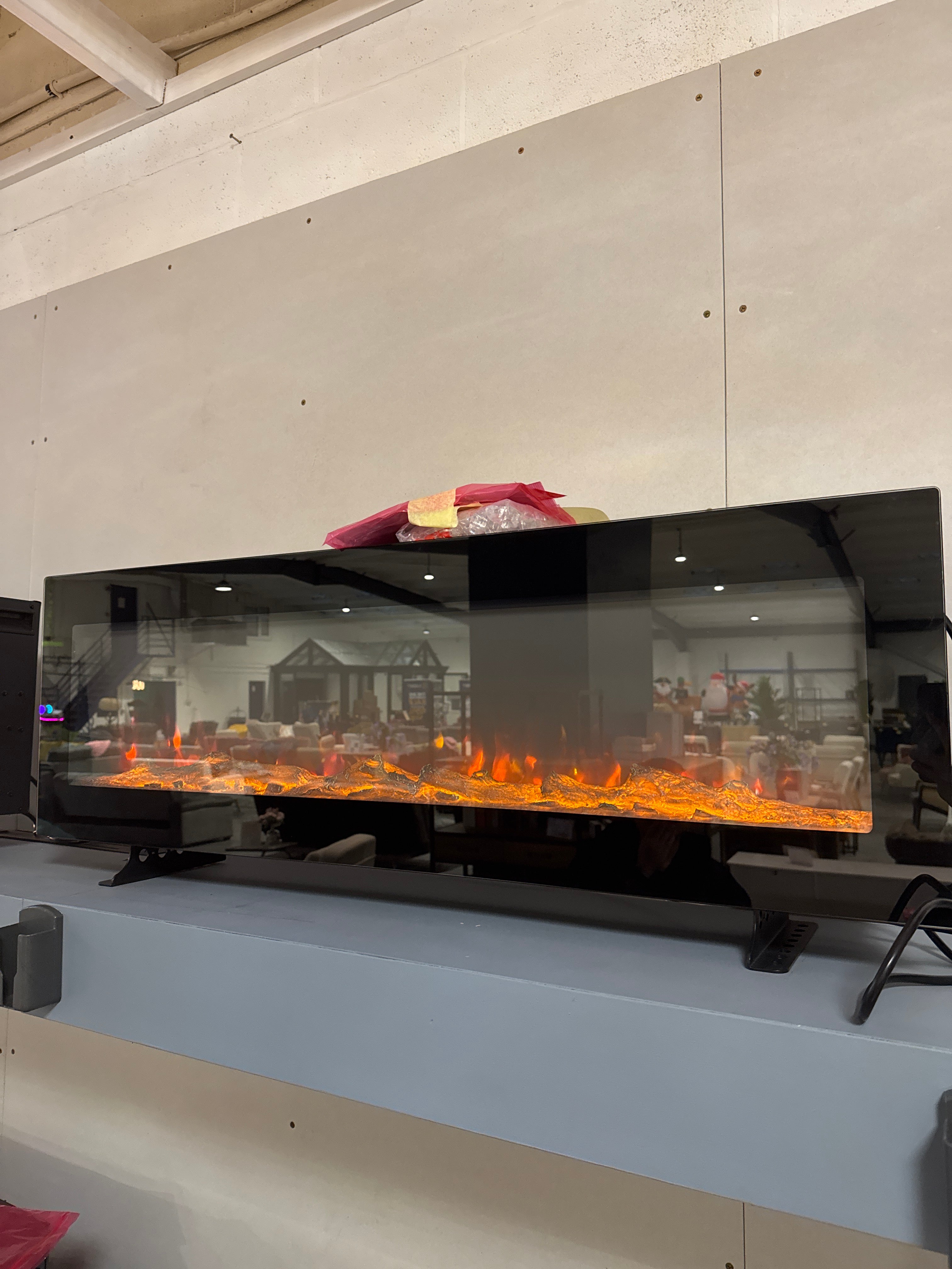 40/50/60 inch Electric Fireplace 9 Colour LED Flame Effect with Remote Control