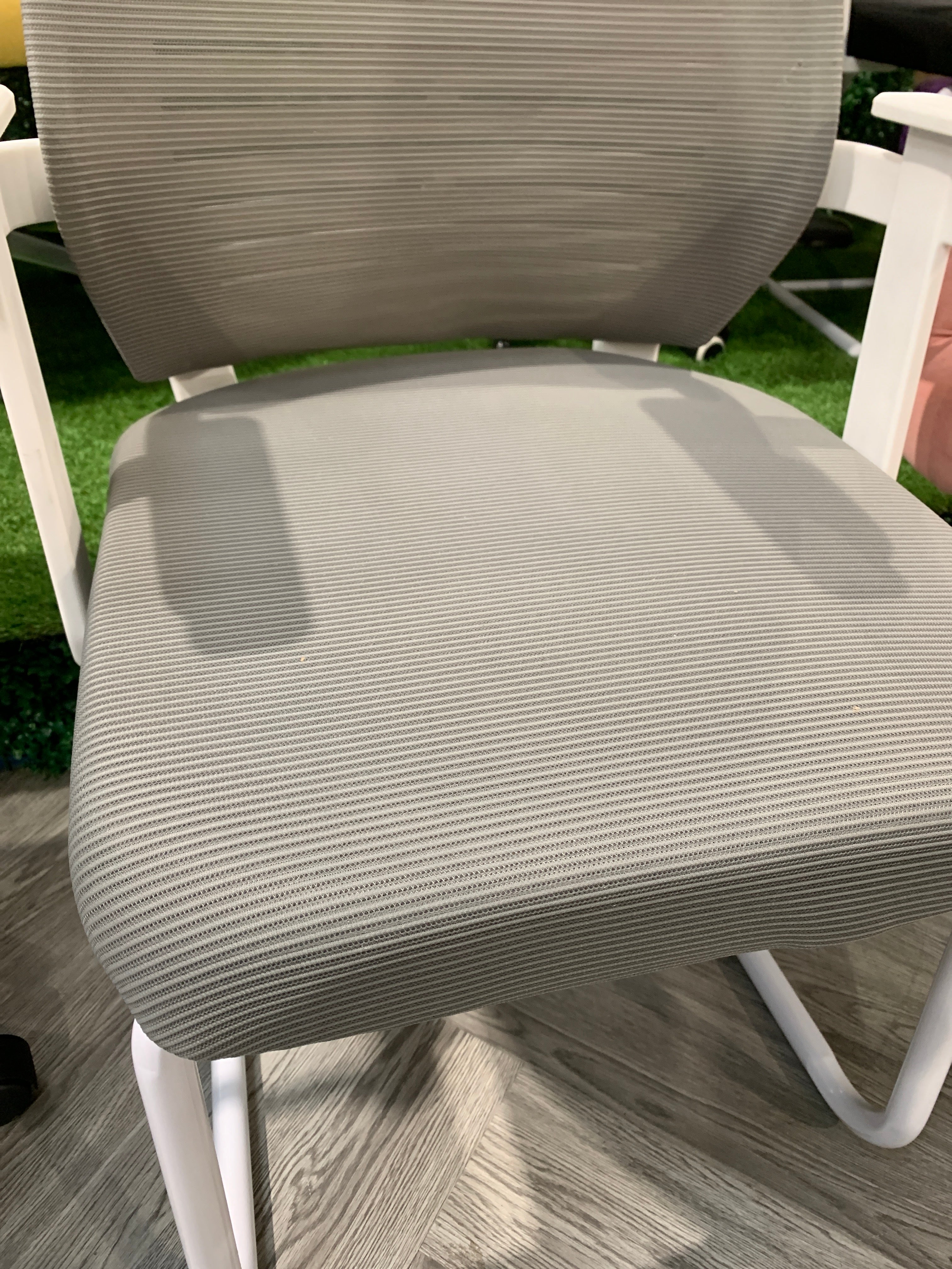 Office Desk Mesh Chair Computer Chair Light Grey