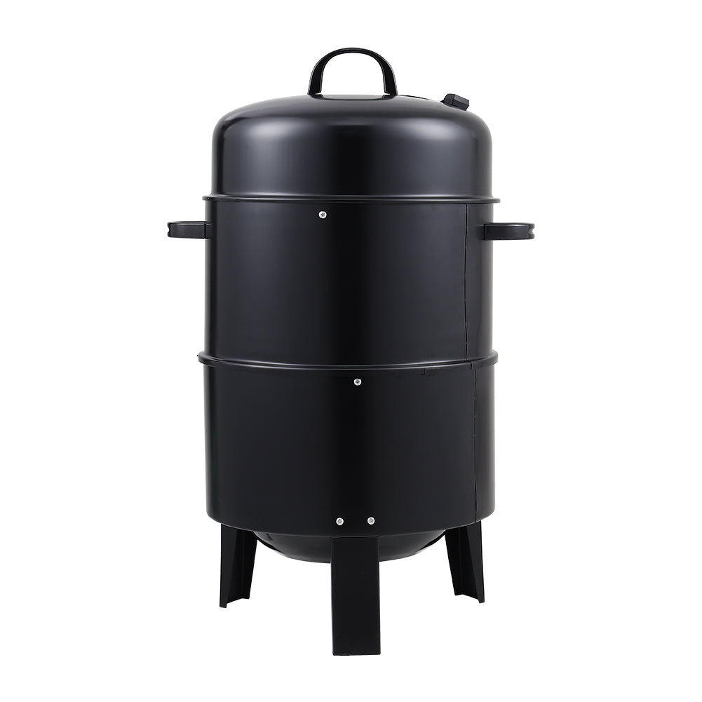 New Outdoor BBQ Upright Charcoal Smoker Grill