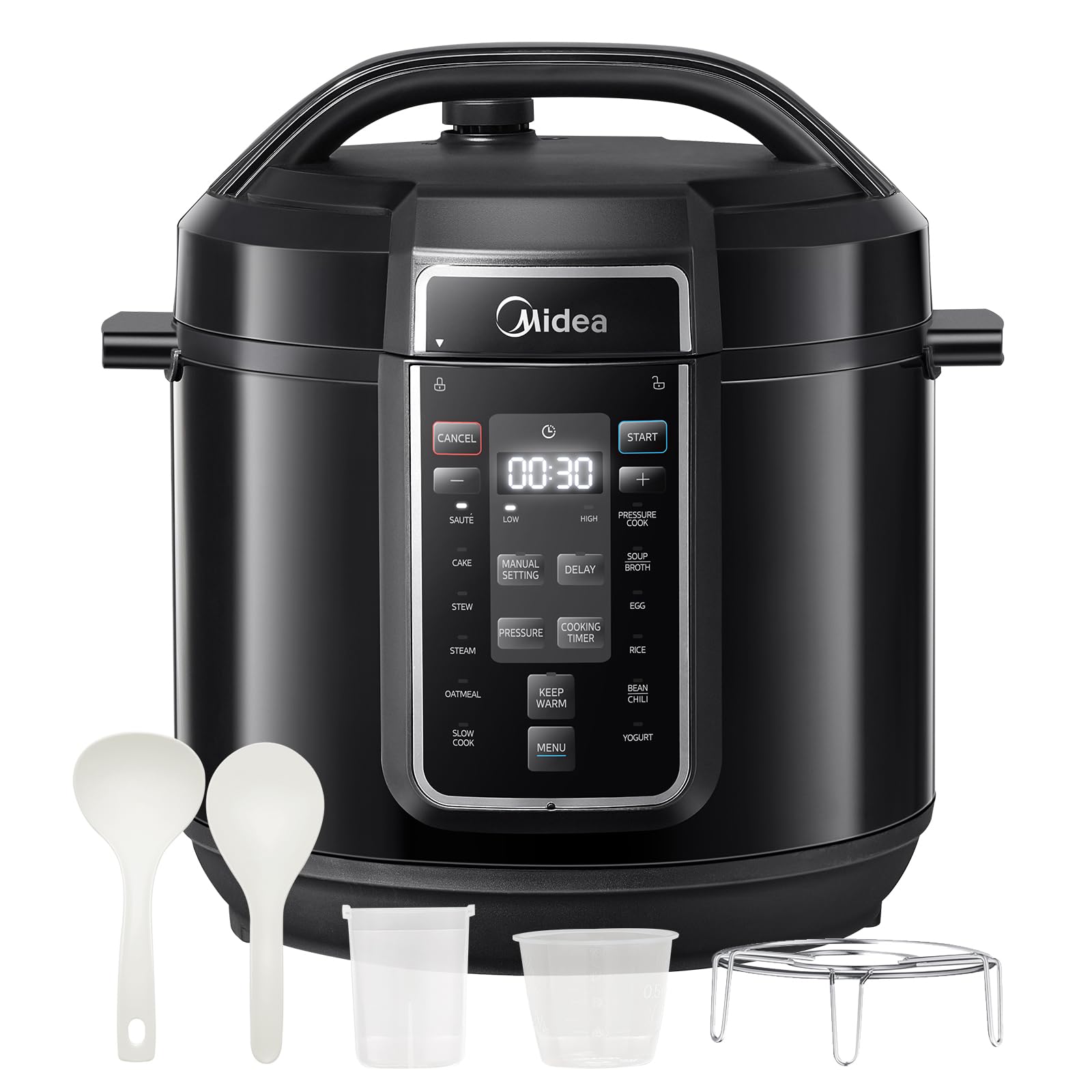 1200W Multi Function Pressure Cooker with 7.6L Stainless Steel Pot