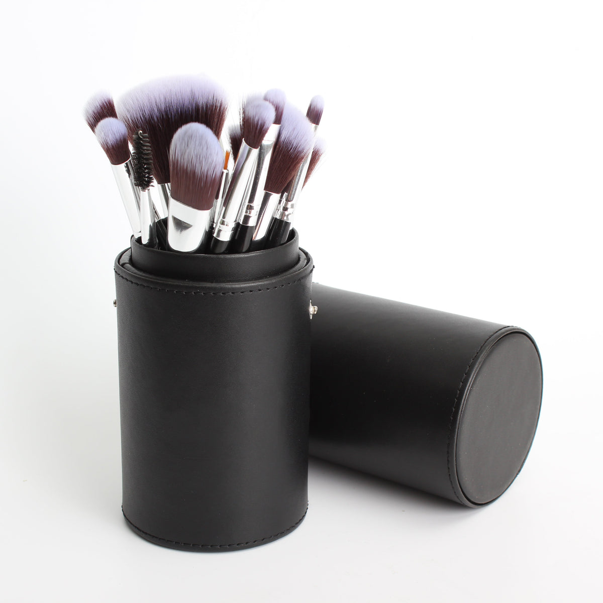 New Makeup Brush & Tool Set with Storage Bucket 12PCS