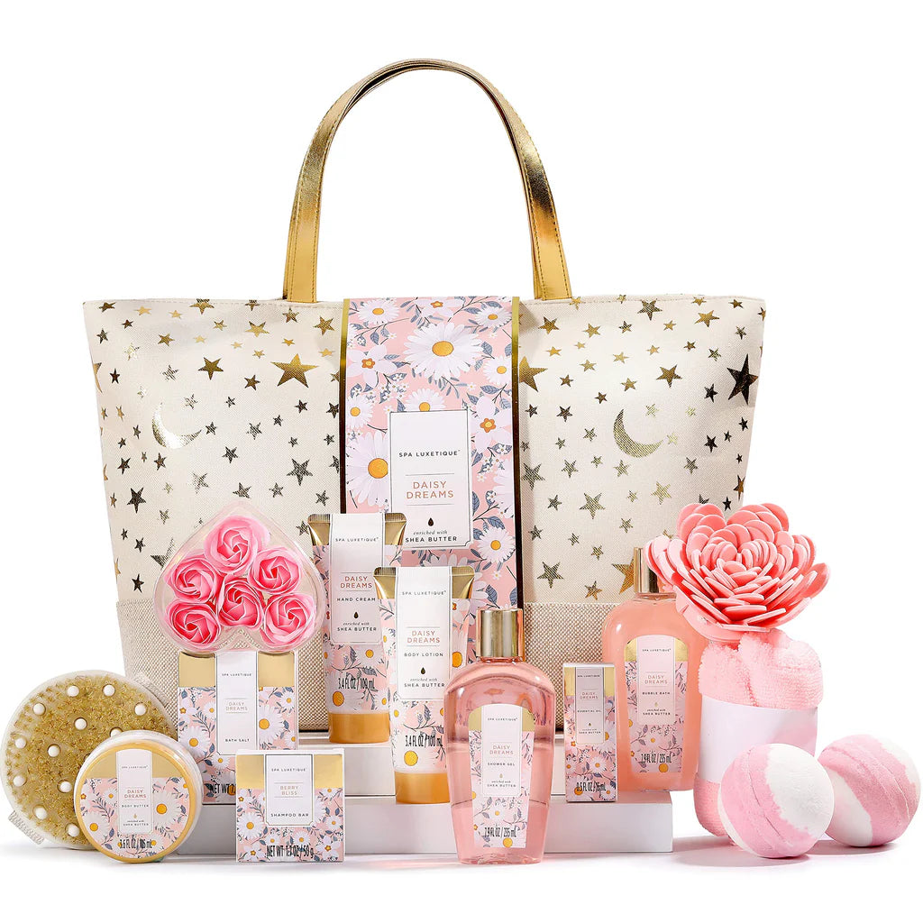 New 15pcs Daisy Dream Spa Bath Gift Set