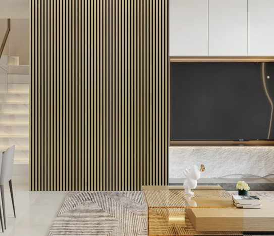 Acoustic Wall Panel 01W - 1 pack(4pcs) Metallic