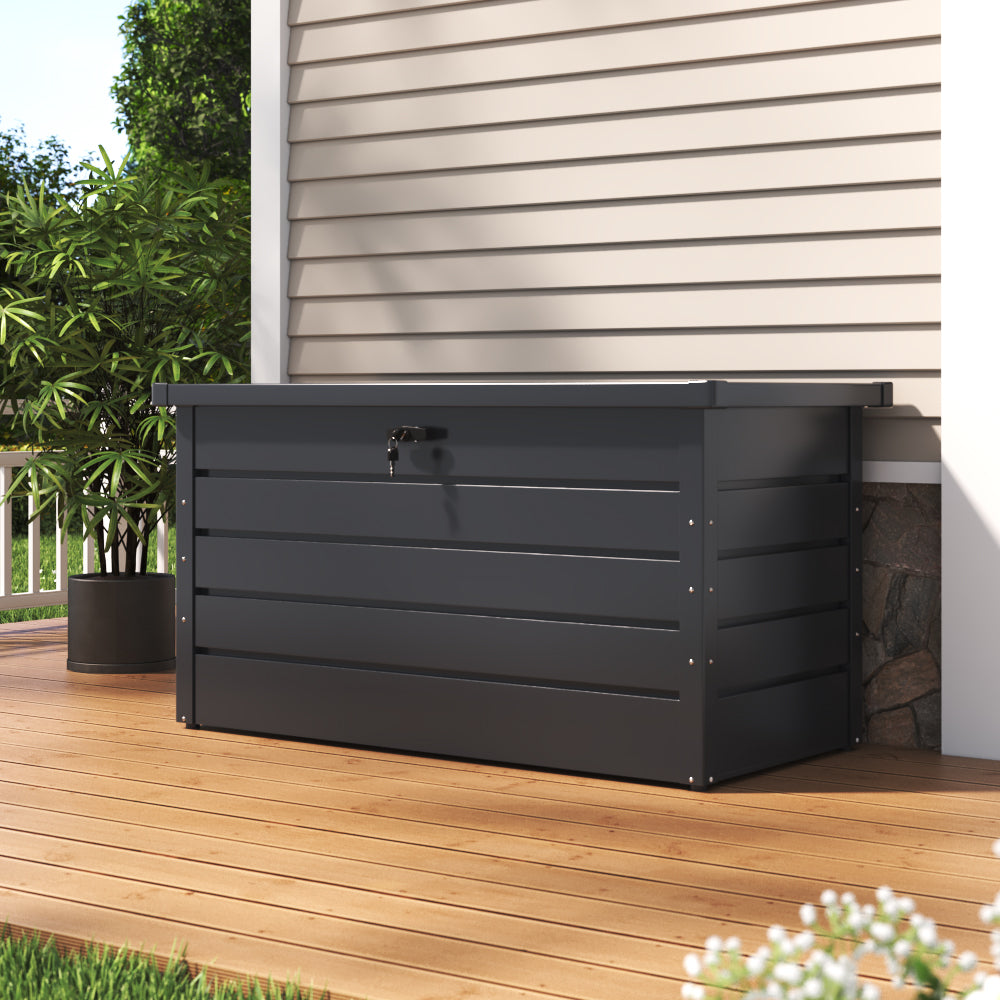 350L Steel Garden Lockable Storage Box for Tools
