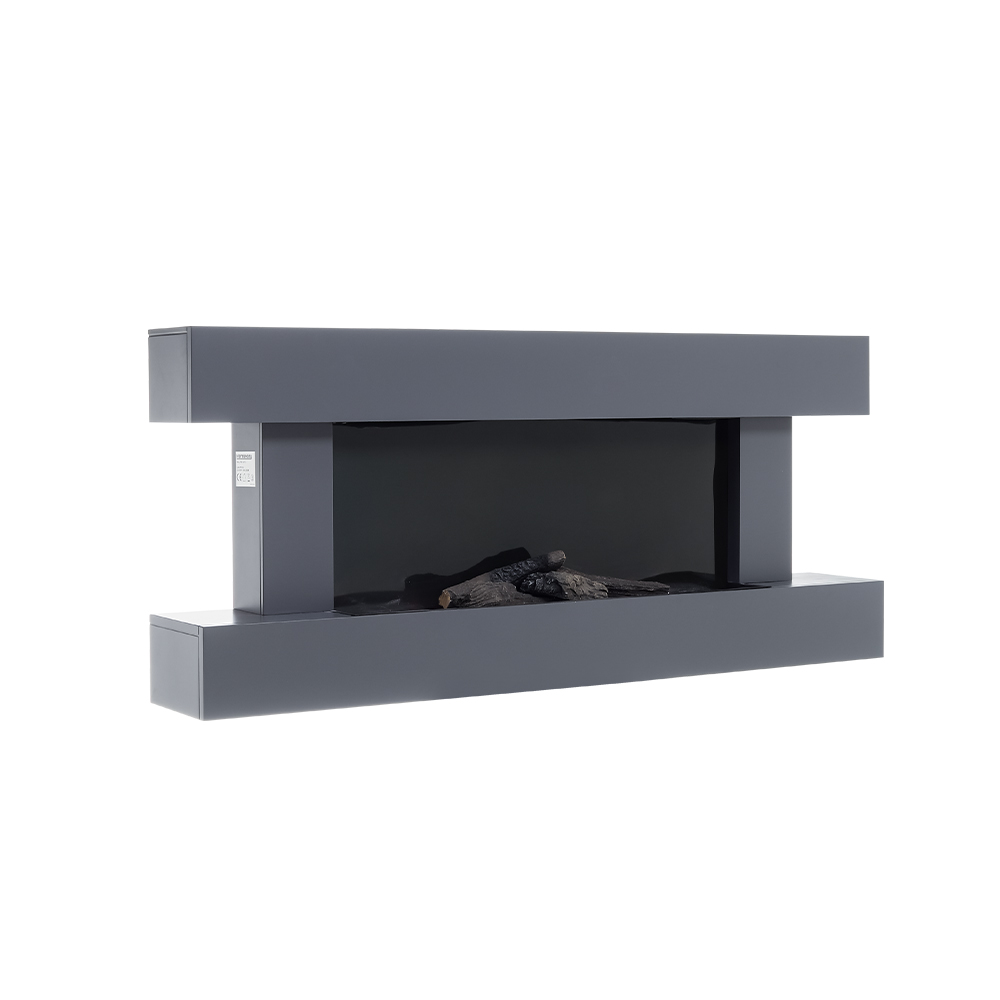 New Wall Mounted Freestanding Electric Fireplace with Multi-Colours Flames