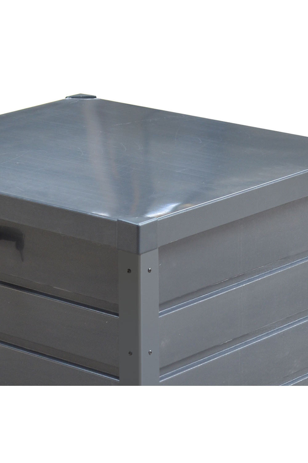 200L Metal Outdoor Garden Storage Box Lockable