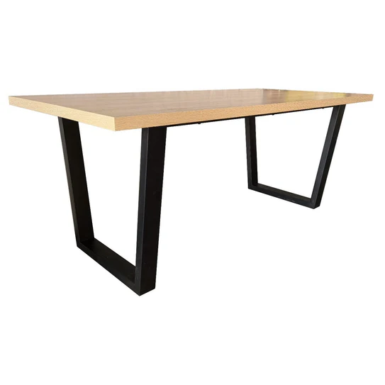 Siena Rectangular Dining Table Oak Top