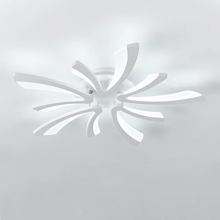 Unique V-Shaped LED Semi Flush Ceiling Light