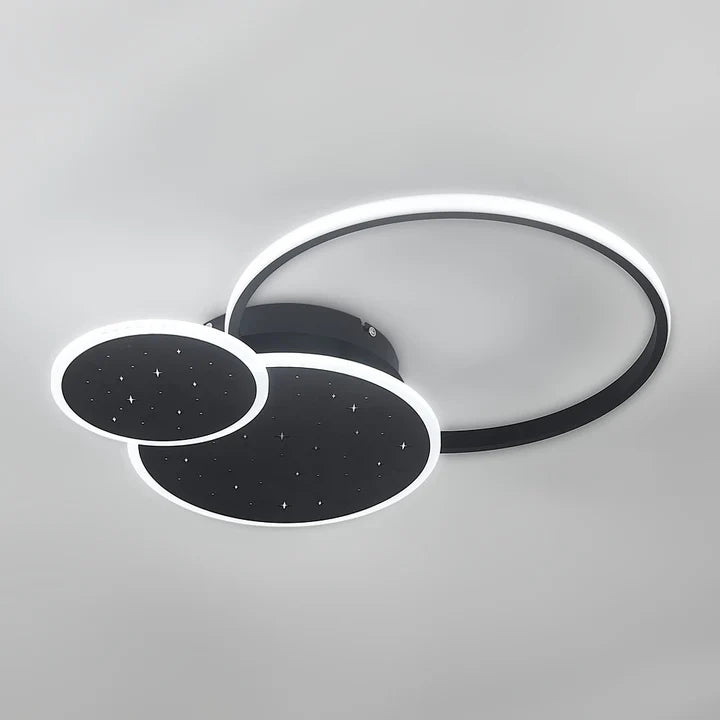 New LED 3 Round Ceiling Light in White Light