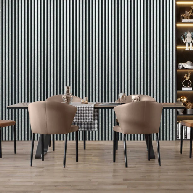 New Set of 4 Acoustic Marble Wall Panels 240cm H