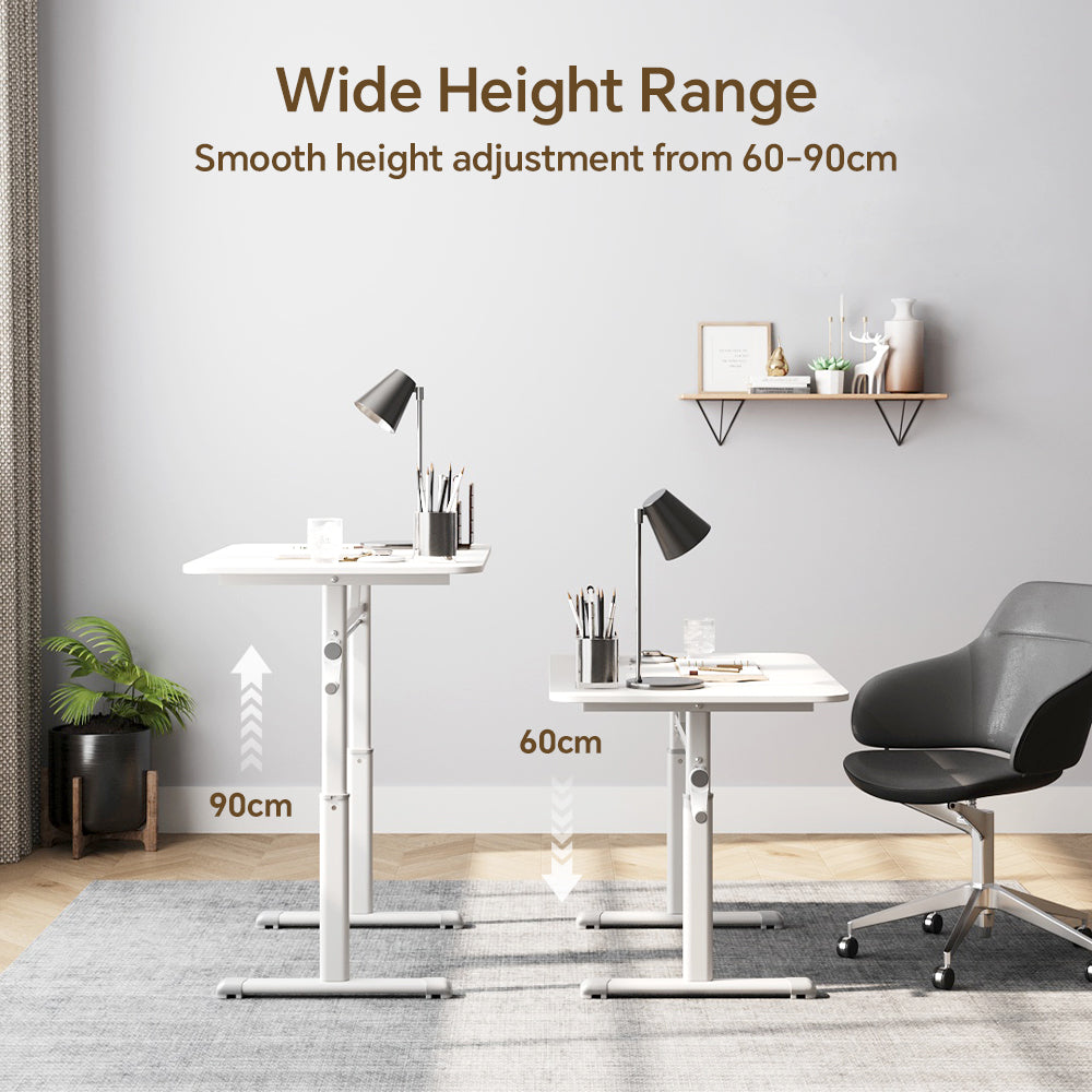 Manual Height-Adjustable Office Desk