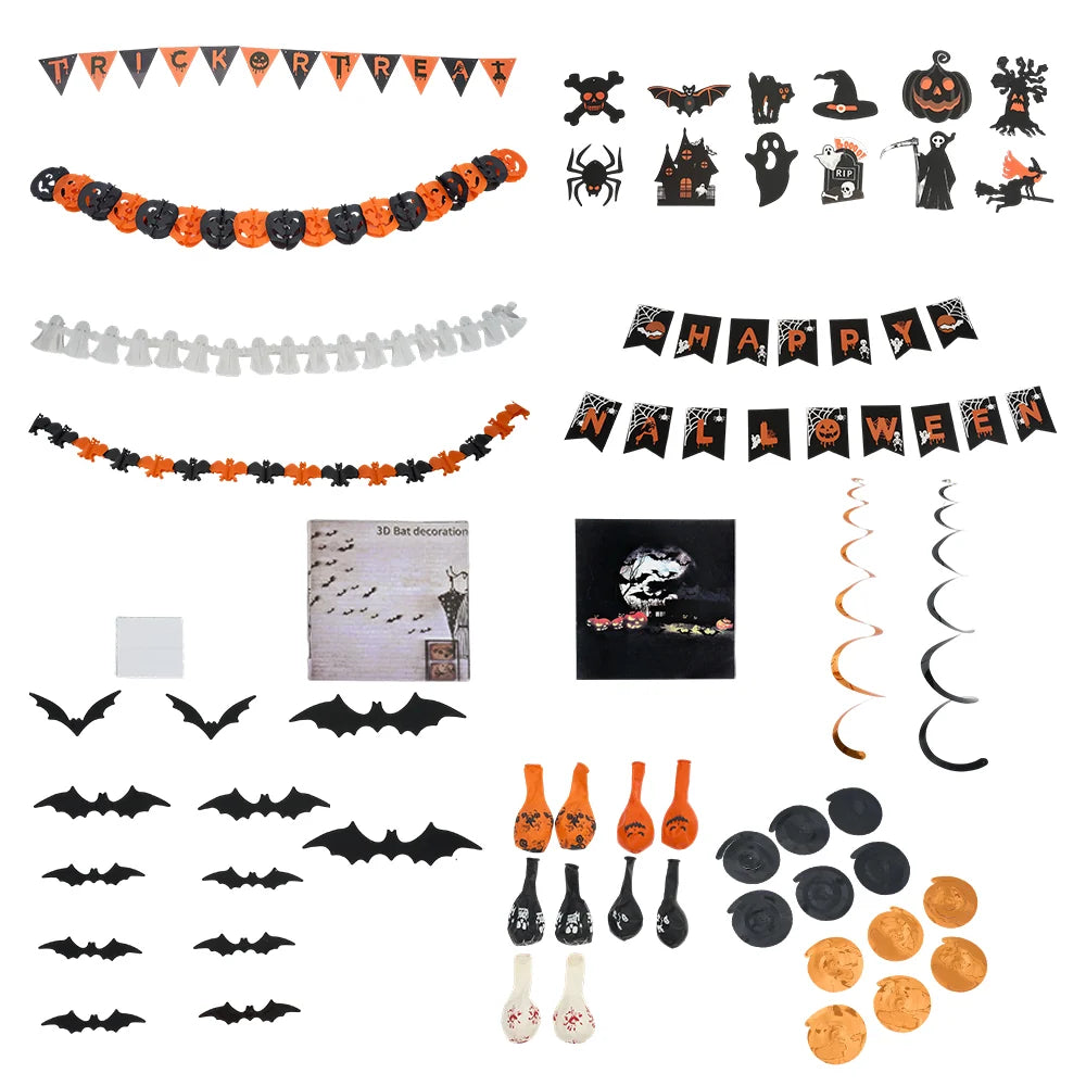 New Funny Spooky Halloween Decoration Kit