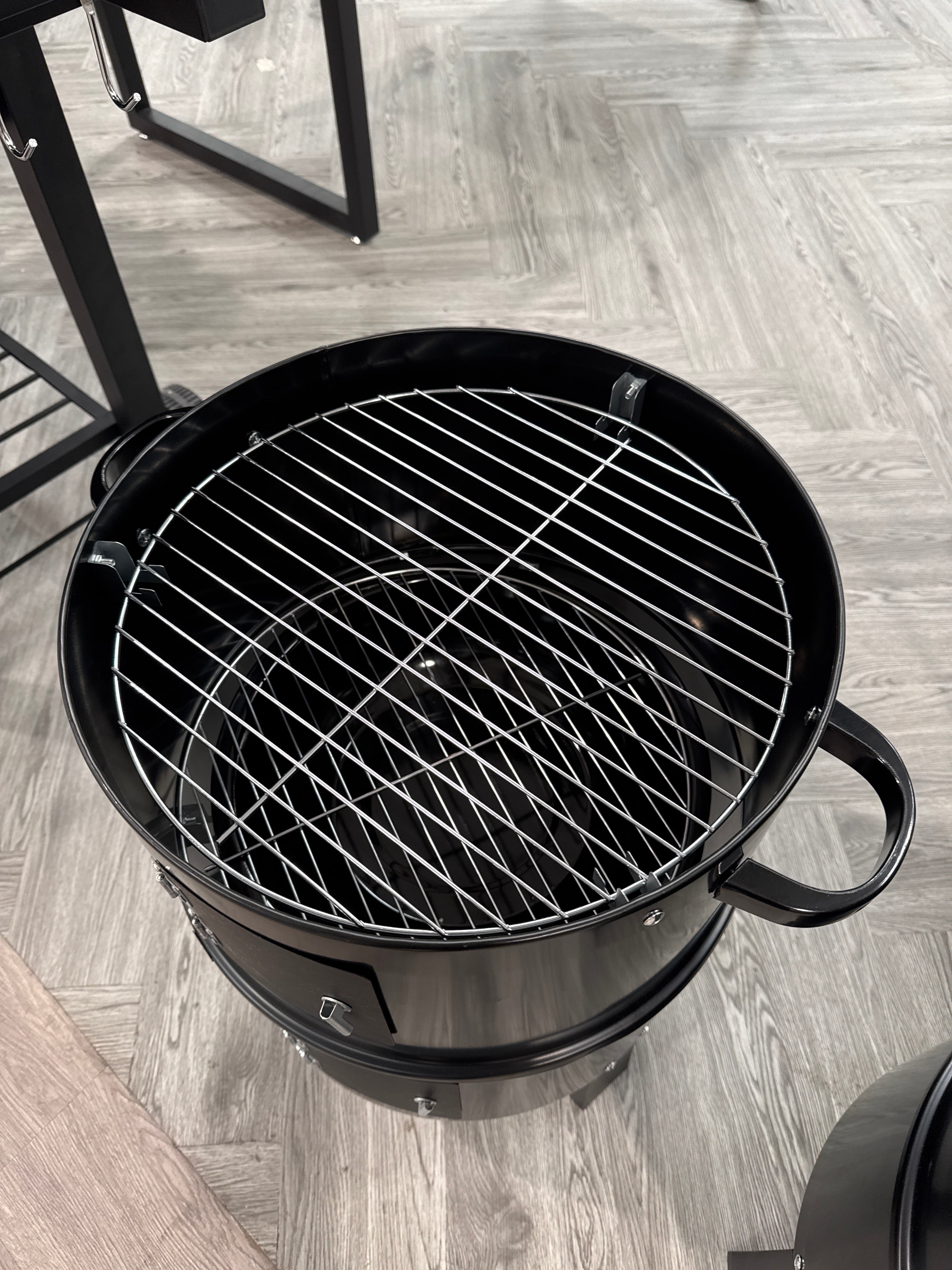 Outdoor BBQ Upright Charcoal Smoker Grill
