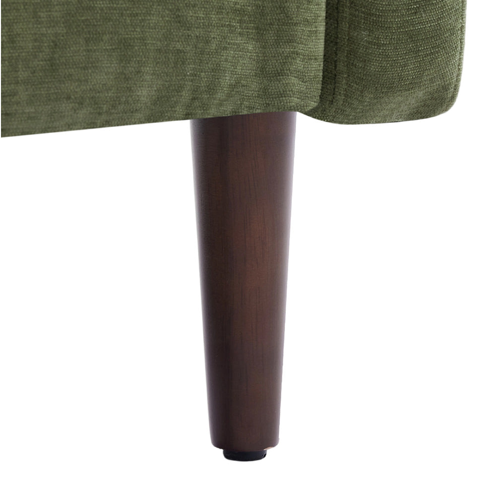 New Green Mid-Century Single Sofa Armchair