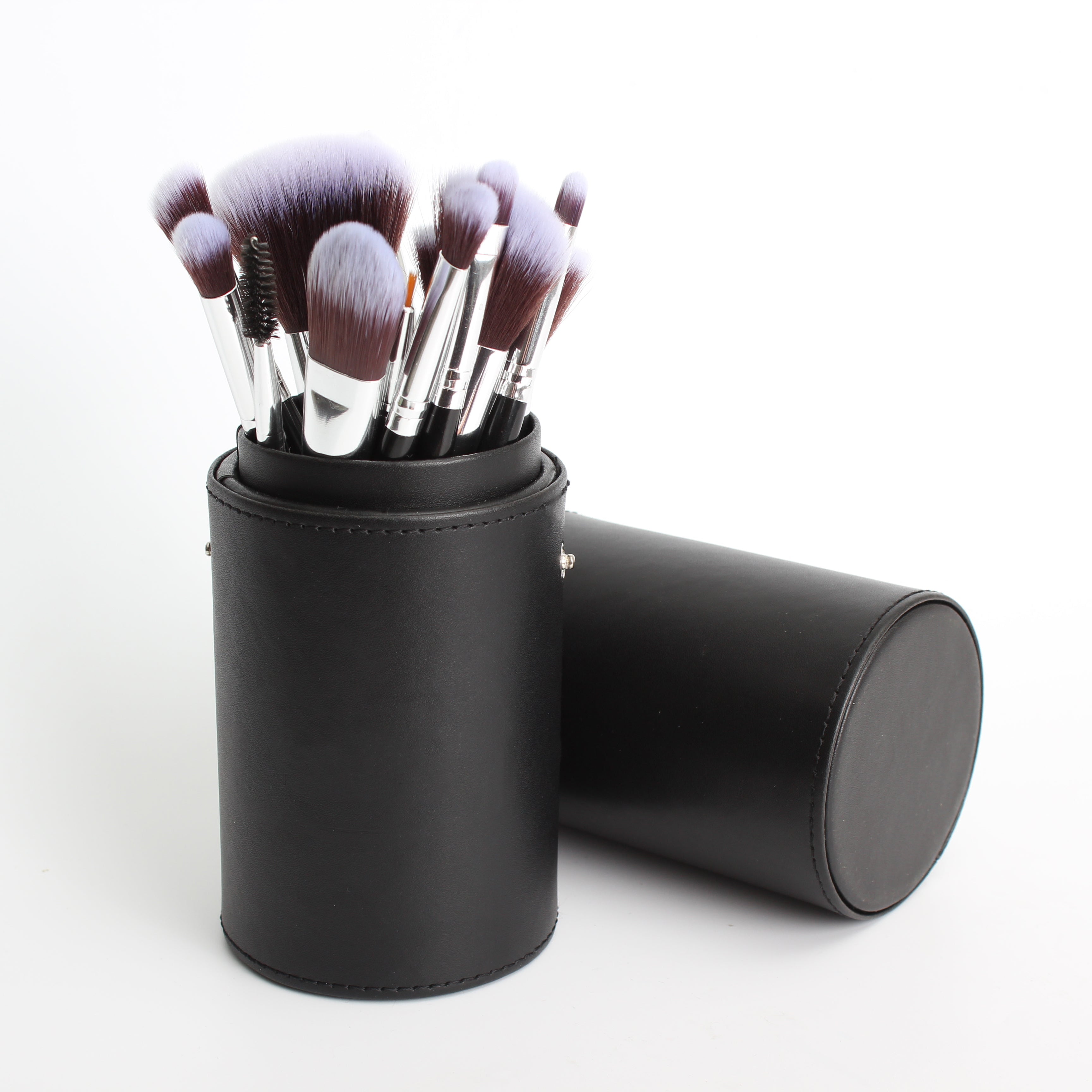 New Makeup Brush & Tool Set with Storage Bucket 12PCS