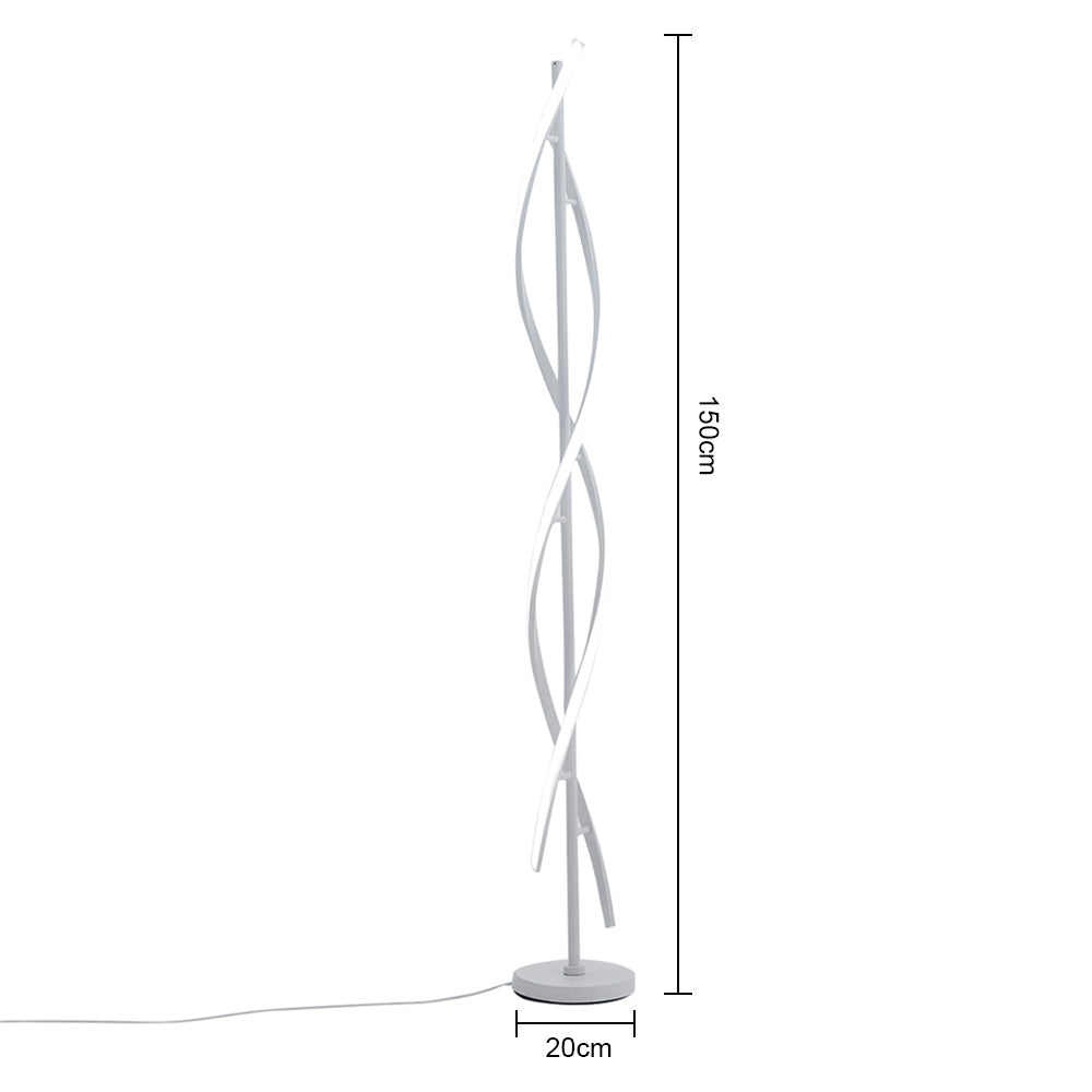 New 60W Modern LED Floor Lamp White