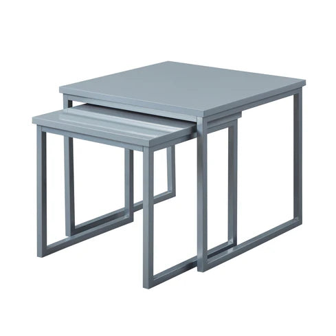 Set of 2 Square Nesting Side Tables