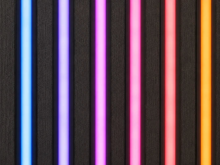 New Wall Panel LED Lighting 01 Multi Colour