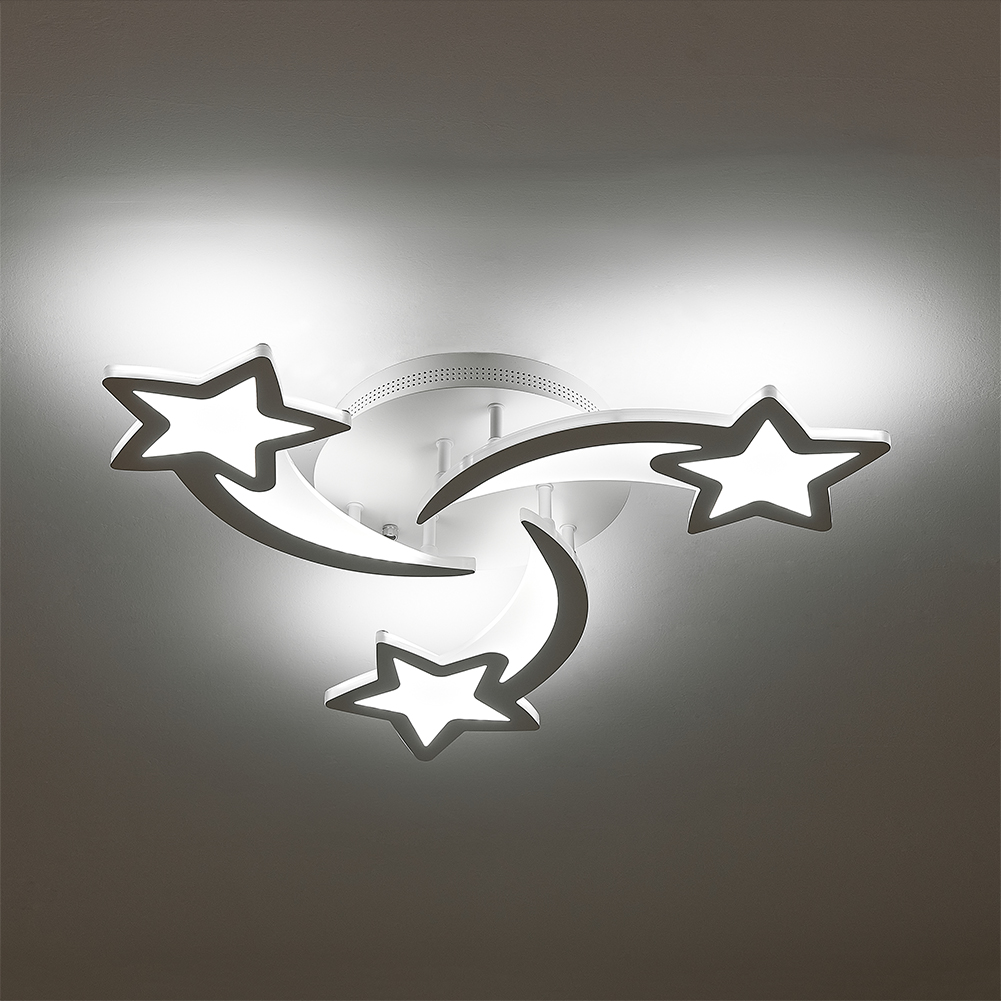 New Shooting Stars LED Energy Efficient Ceiling Light Cool White Non-Dimmable