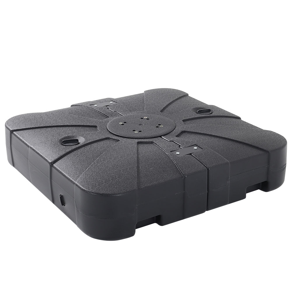 HDPE Square Plastic Outdoor Umbrella Stand Parasol Base
