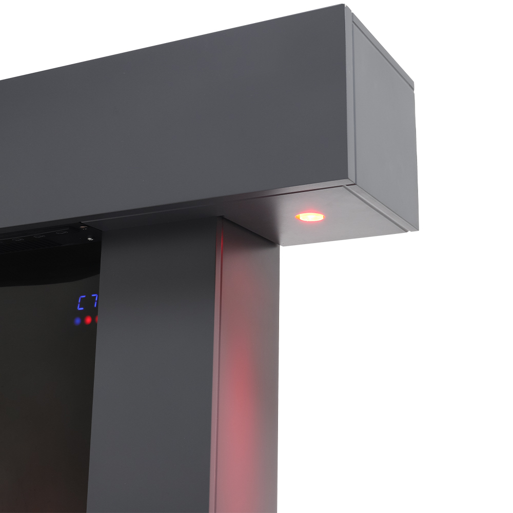 New Wall Mounted Freestanding Electric Fireplace with Multi-Colours Flames