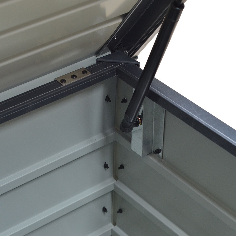 600L Metal Outdoor Garden Storage Box Lockable
