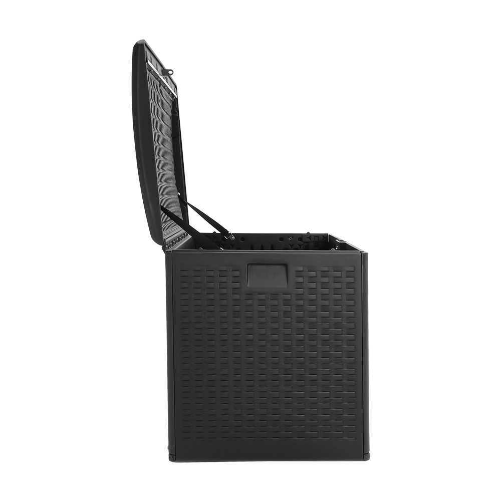New 99 Gallon Rattan Outdoor Deck Box