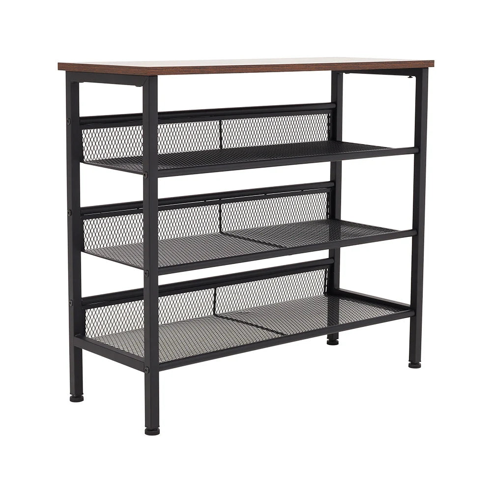 New 4 Tier Mesh Shelves Shoe Rack