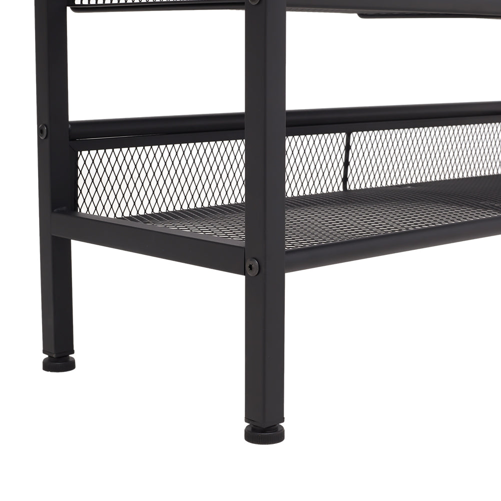 New 4 Tier Mesh Shelves Shoe Rack
