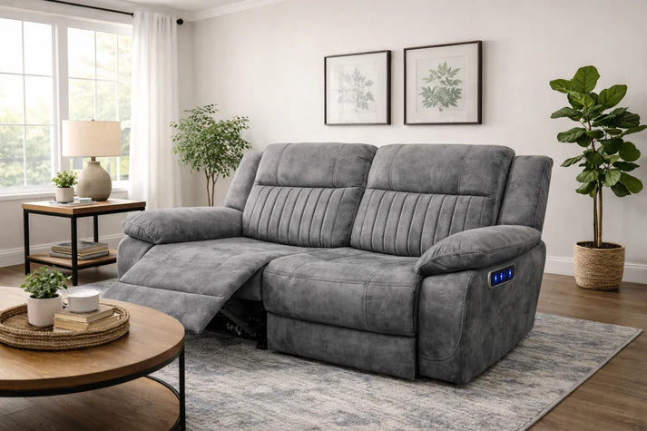 Rose Electric Upholstered Recliner Armchair